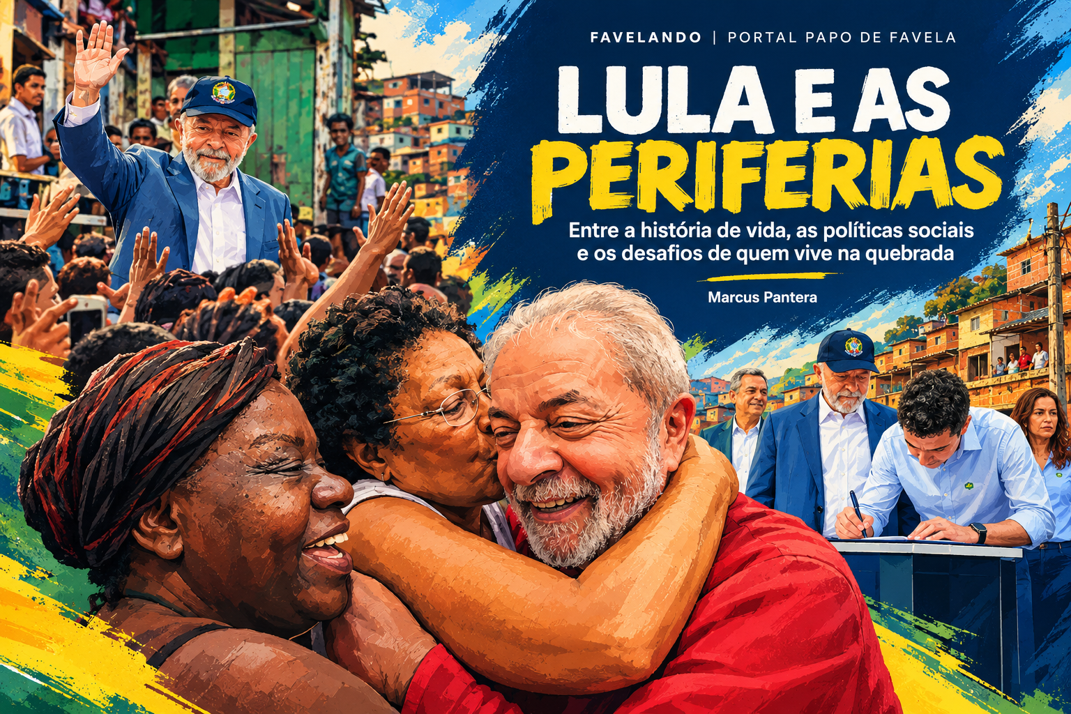Lula e as periferias: entre a história de vida, as políticas sociais e os desafios de quem vive na favela